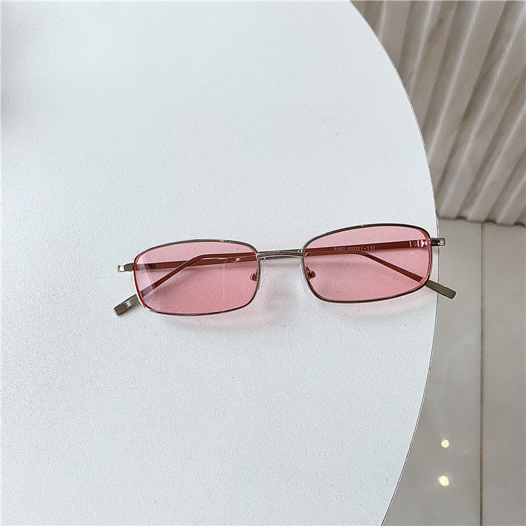 RBB Small Frame Rectangle Sunglasses – Classic Vintage UV400 for Women & Men