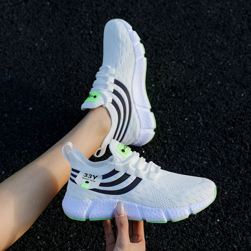 Men’s Summer Mesh Running Sneakers | Breathable, Lightweight, Casual Sport Shoes