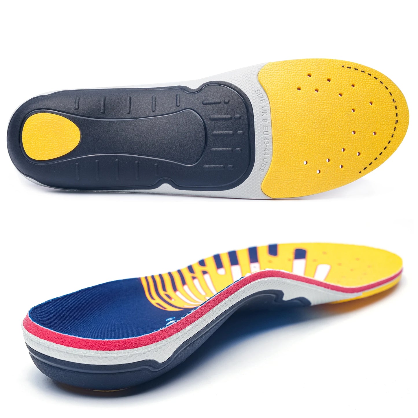 RBB Orthopedic Arch Support Insoles – All-Day Comfort for Men & Women
