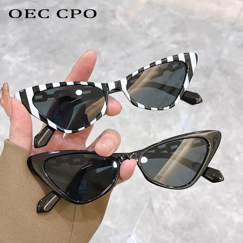 RBB Classic Cat Eye Sunglasses – Vintage Small Frame Designer Shades for Women