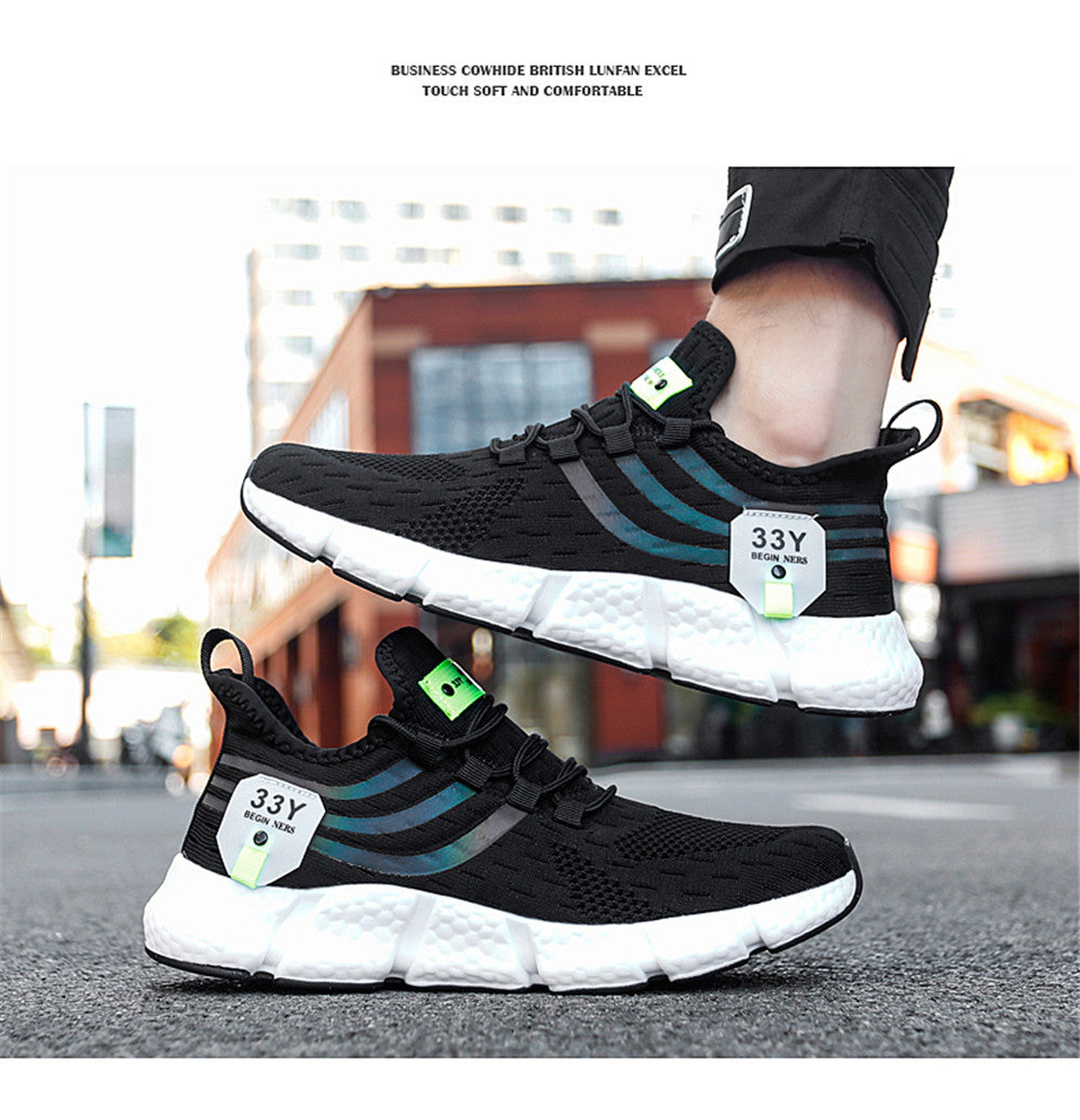 Unisex Breathable Sneakers – Lightweight, Fashionable & Comfortable Running Shoes