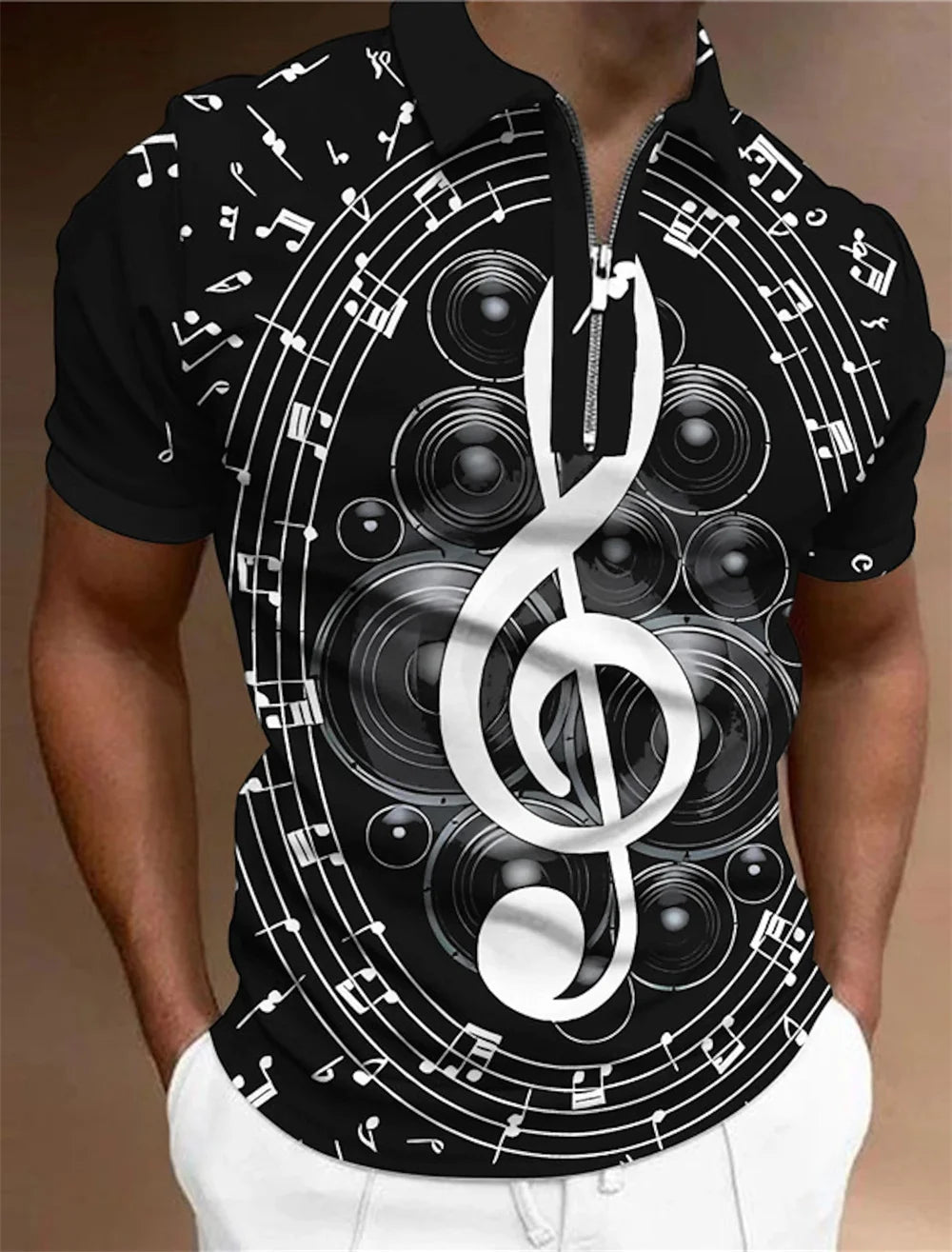 RBB 2025 Men’s Classic Short Sleeve Polo Shirt – Summer Casual Button Lapel Tee, Super Large S-3XL