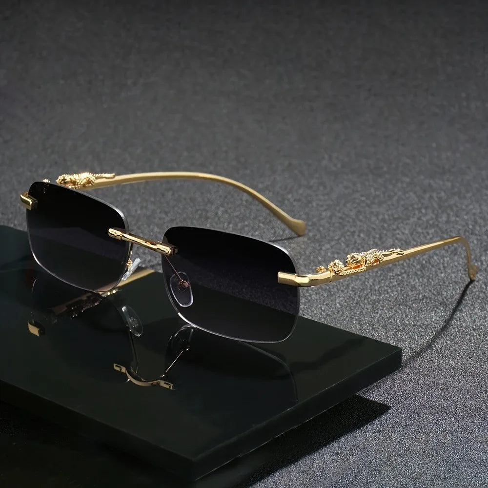 RBB Narrow Rectangle Fashion Sunglasses – Unisex Trendy Classic Shades