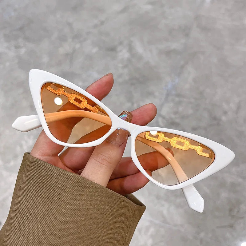 RBB Classic Cat Eye Sunglasses – Vintage Small Frame Designer Shades for Women