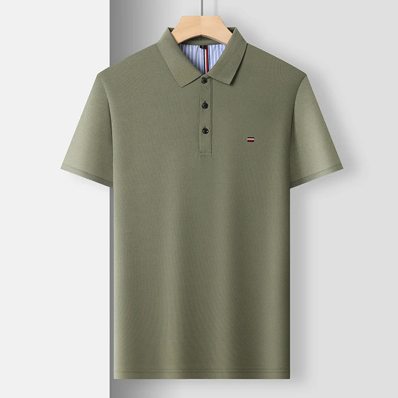RBB Executive Men’s Breathable Embroidered Polo Shirt – Comfortable Casual & Business Top