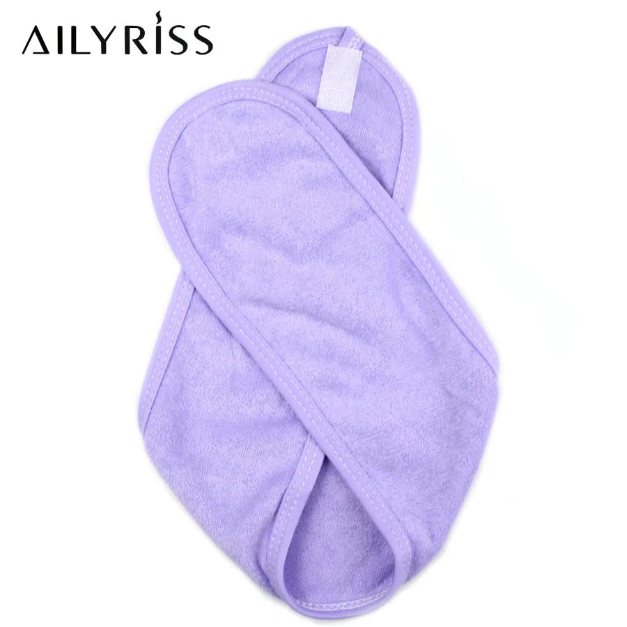 Adjustable Spa Headband for Women – Soft Toweling Hairband for Makeup, Yoga & Skincare