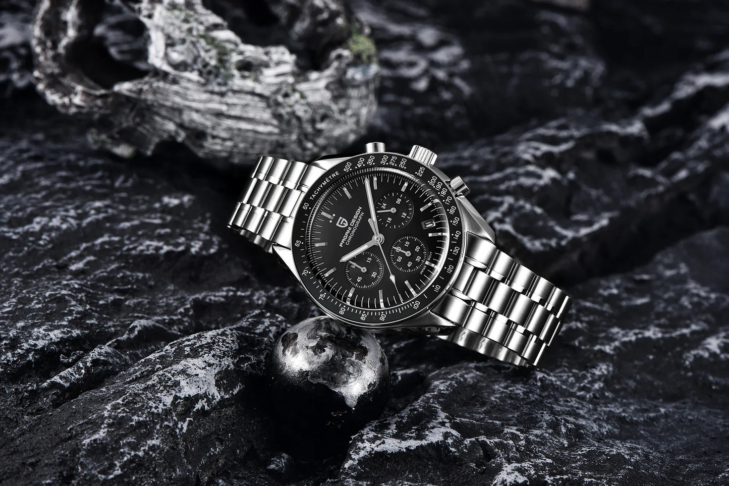 RBB DESIGN Moon Men's Luxury Quartz Watch – 2025 Gold Edition