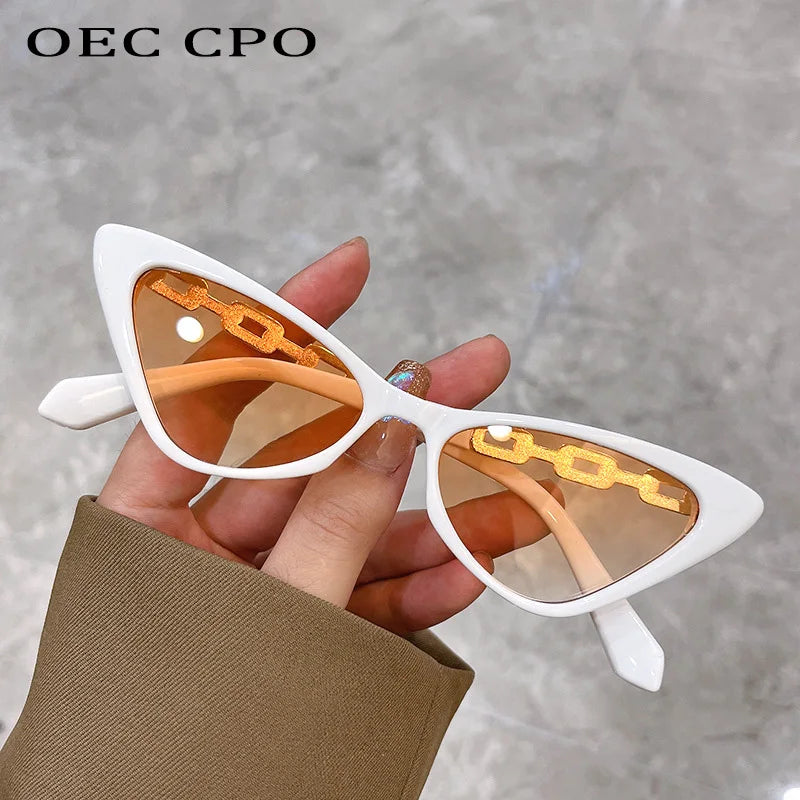 RBB Classic Cat Eye Sunglasses – Vintage Small Frame Designer Shades for Women