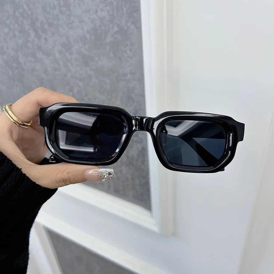 RBB Luxurious Rectangle Sunglasses – Unisex Designer Outdoor Fashion Eyewear
