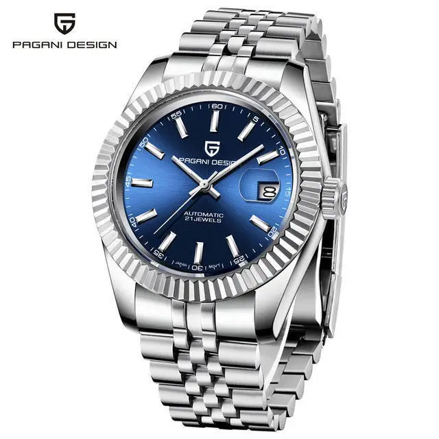 RBB DESIGN PD-1645 V3 Men’s Automatic Mechanical Watch – 42MM Sapphire Glass Stainless Steel Business Timepiece