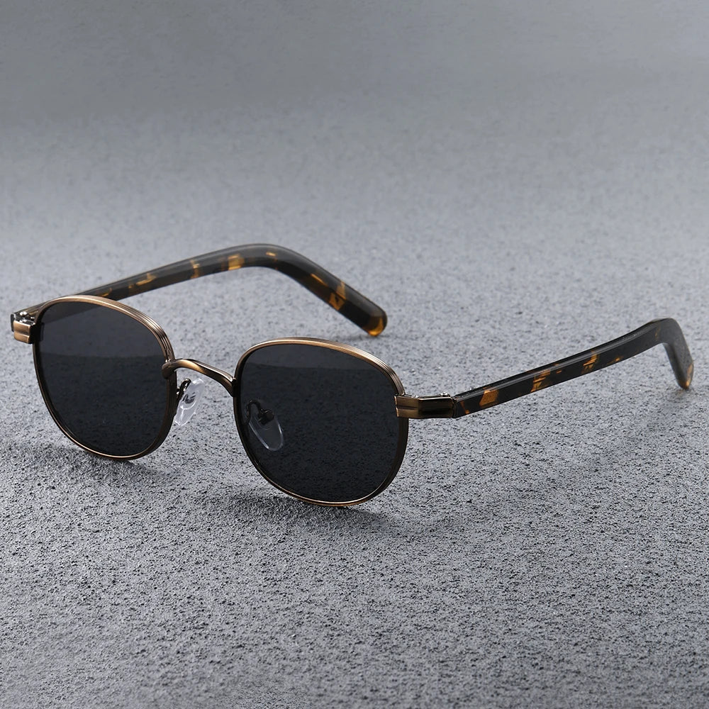 RBB Retro Small Round Metal Sunglasses – Classic Vintage UV400 Eyewear for Men & Women