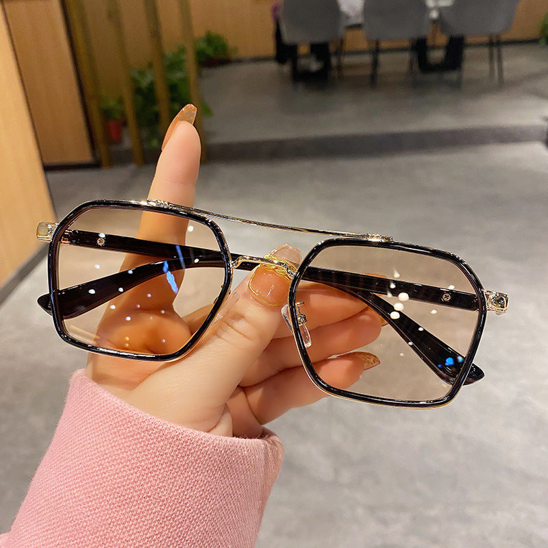 RBB Square Designer Sunglasses for Women | Vintage Small Frame | RBB UV400 Luxury Metal Shades