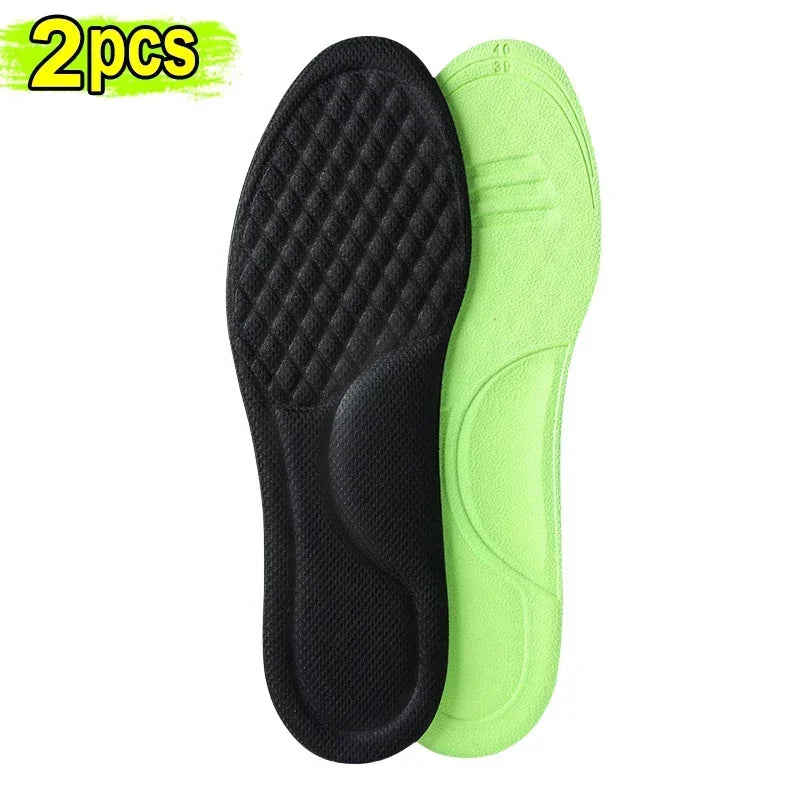 RBB Unisex Orthopedic Memory Foam Insoles – Deodorizing, Antibacterial, Sweat-Absorbing Shoe Inserts