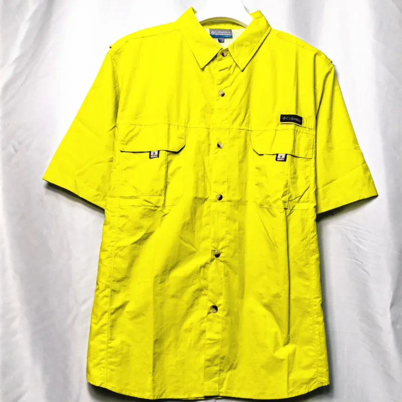RBB Men’s Quick-Dry Outdoor Shirt – Breathable Short Sleeve, Sunscreen Protection