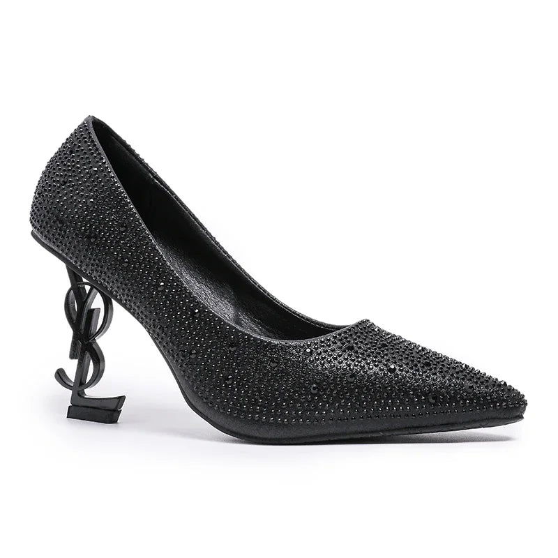 RBB 2025 Sexy Square-Toe High Heel Sandals – Women’s Dress & Office Shoes