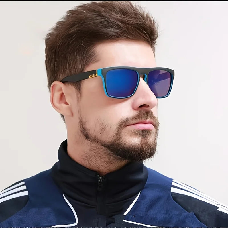 RBB 2PCS Polarized Square Sunglasses – Anti-Glare UV400 Shades for Travel, Party & Driving