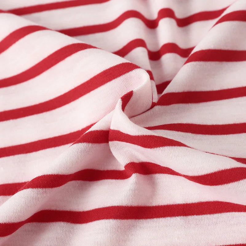 ZANZEA Elegant Striped Patchwork Blouse Women Half Sleeve Office Wear 2024 Summer T-shirt Fashion Loose Casual O-neck Tunic Tops