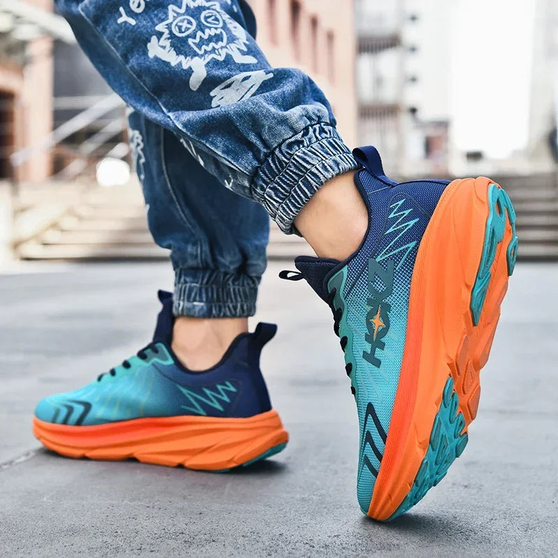 Ultralight Unisex Running Shoes – Cushioned, Breathable & Trendy for Walking & Sports