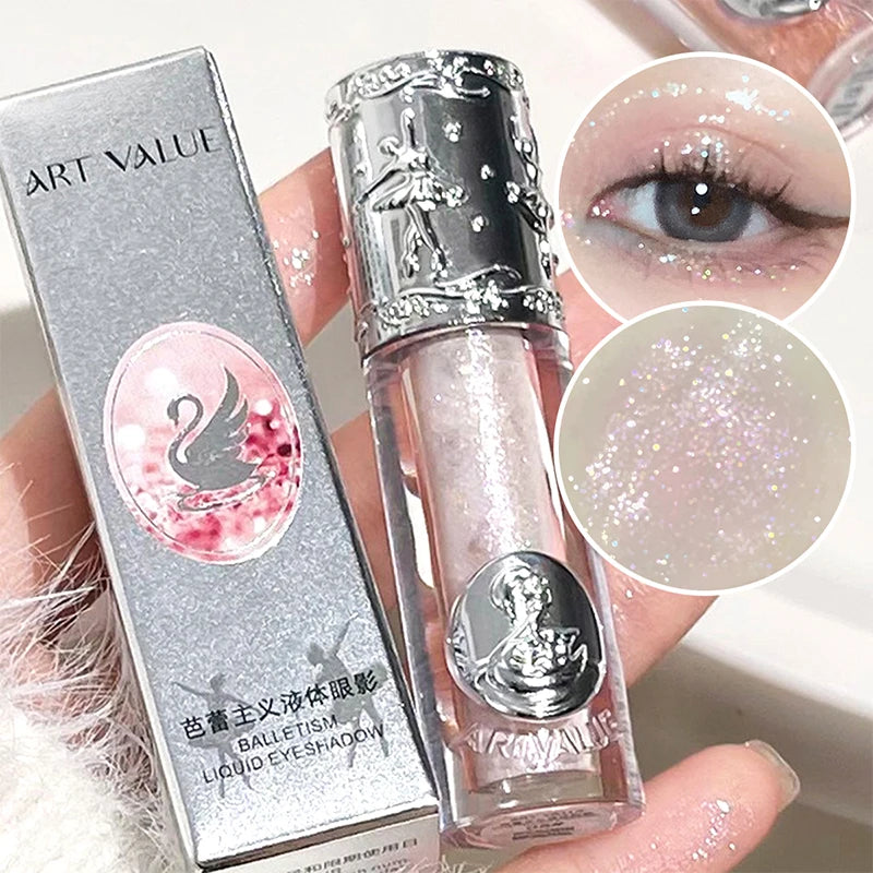 Balletism Liquid Eyeshadow – Fine Shimmer Highlighter for Delicate, Influencer-Ready Eye Looks