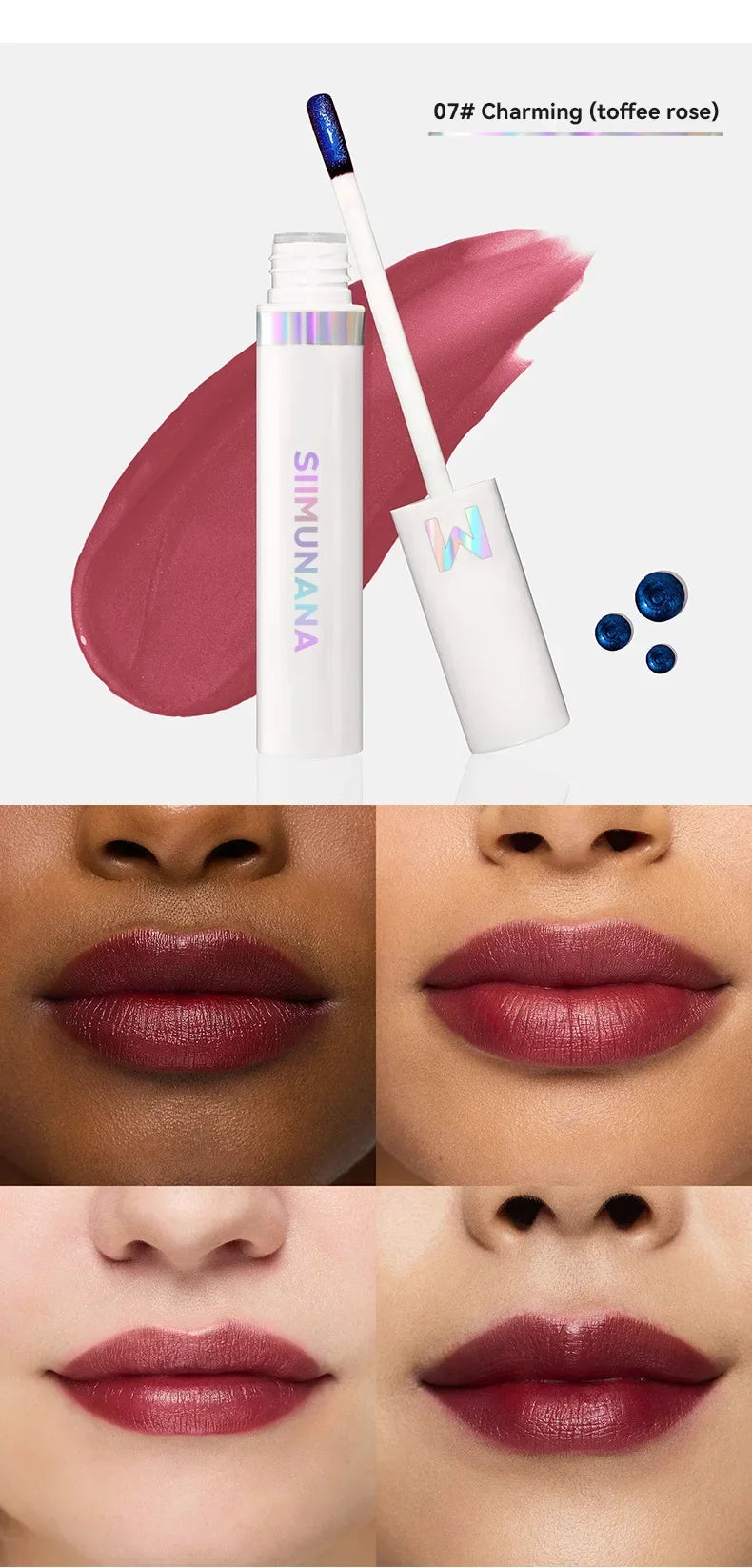 RBB Wonder Skin Blading Peel Reveal Lip Stain Kit – Long-Lasting Matte Lip Tint
