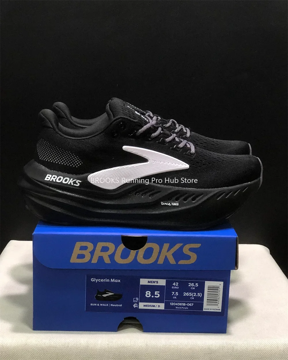 Original Brooks Glycerin Max Men’s & Women’s Neutral Running & Walking Sneakers