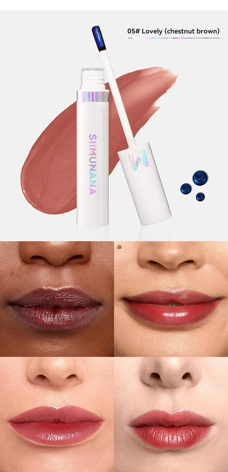 RBB Wonder Skin Blading Peel Reveal Lip Stain Kit – Long-Lasting Matte Lip Tint