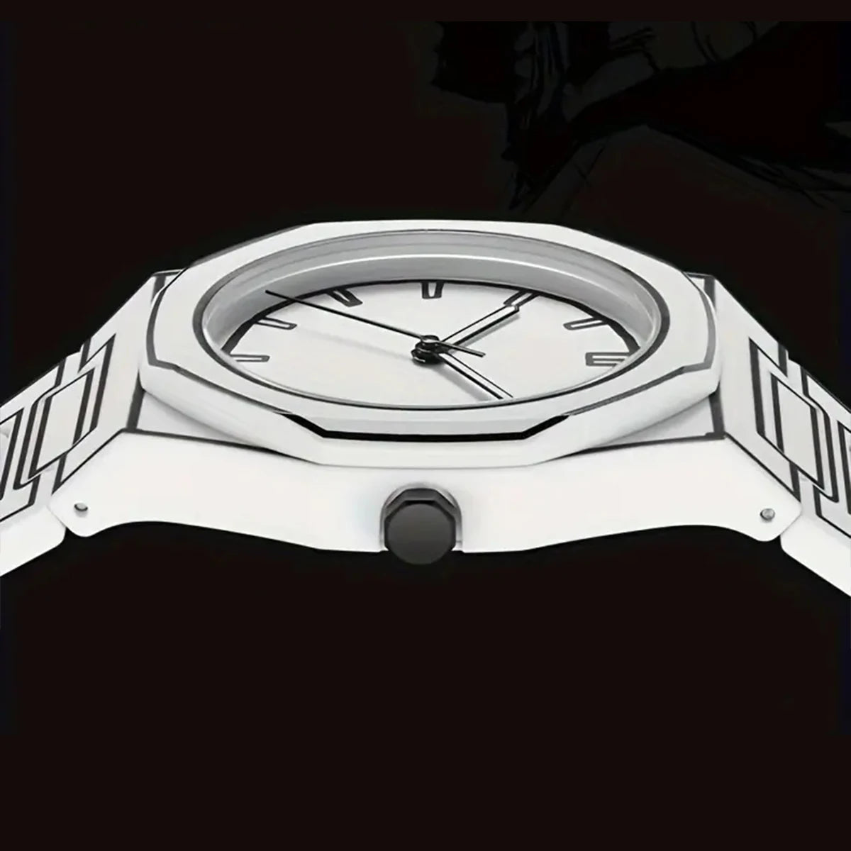RBB Silicone Quartz Sport Watch – Comic Design, Anime Style, Classic