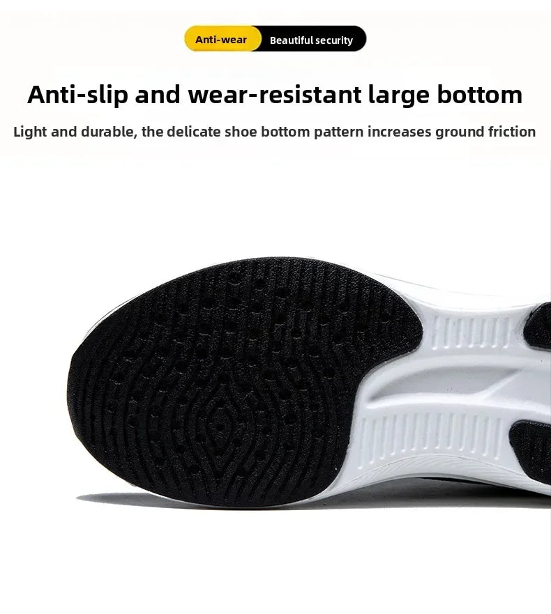 Men's Lightweight Running Shoes – Quick-Dry, Shock-Absorbing Marathon Sneakers (2025)