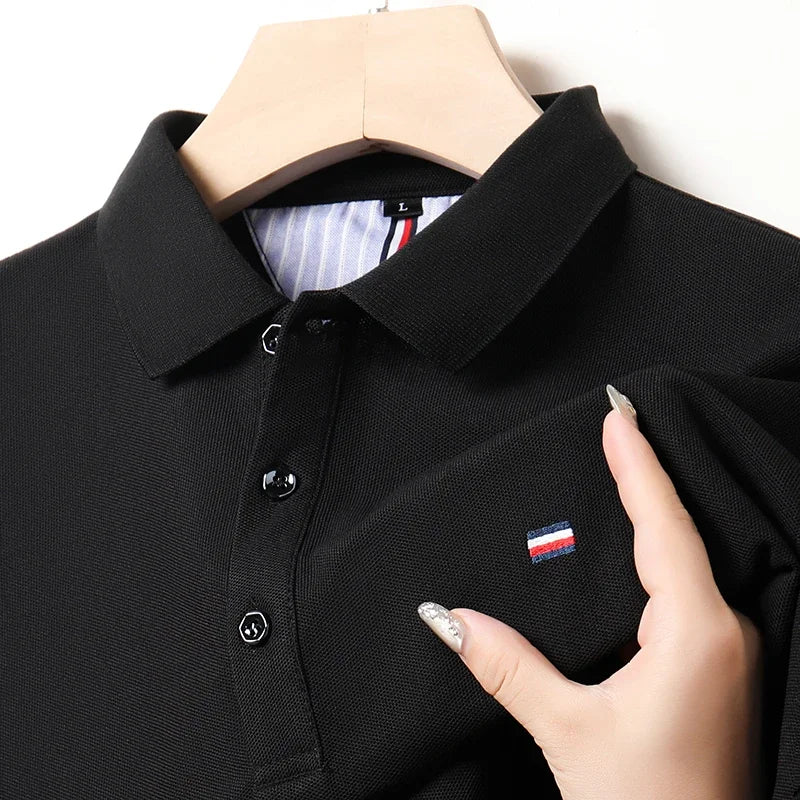 RBB Executive Men’s Breathable Embroidered Polo Shirt – Comfortable Casual & Business Top