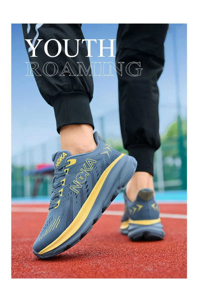 Men's & Women's Carbon Plate Running Shoes – Breathable & Lightweight Athletic Sneakers