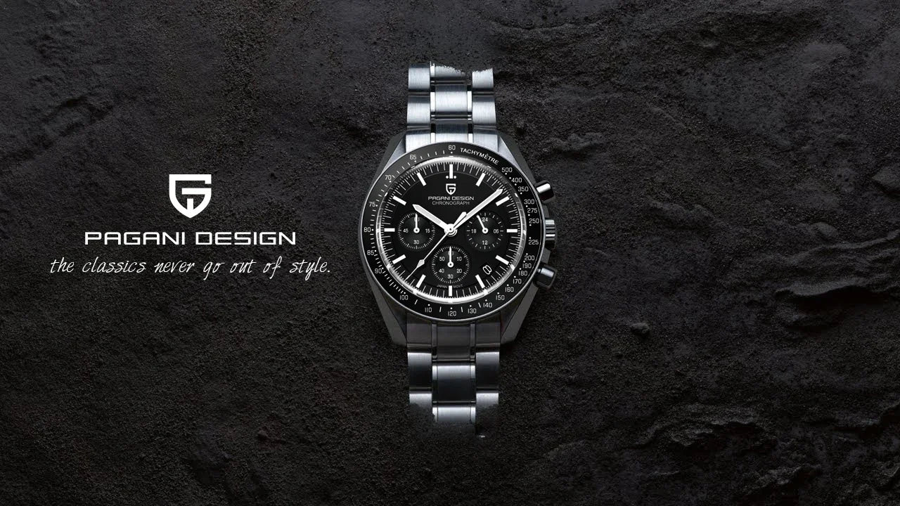 RBB DESIGN Moon Men's Luxury Quartz Watch – 2025 Gold Edition