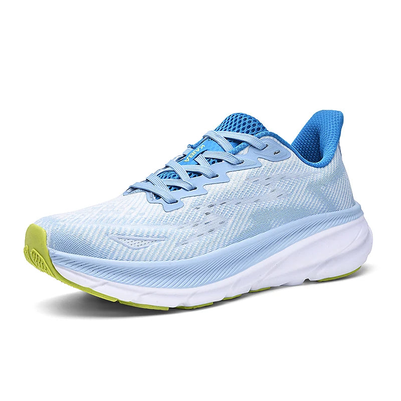 RBB Luxury Men’s Running Shoes – Breathable Mesh Cushioned Sneakers for Couples, Off-Road & Road Running Trainers