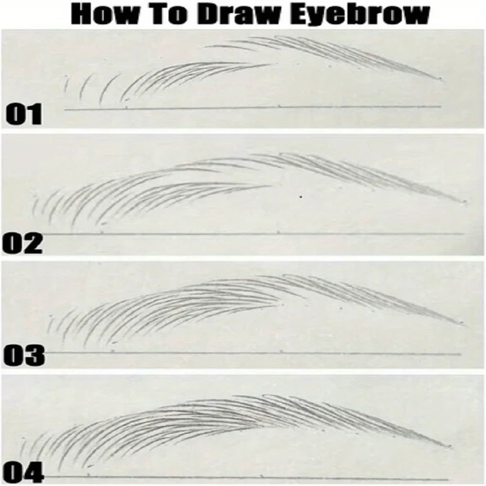 Ultra-Fine Waterproof Eyebrow Pen – 0.008mm Precision, Smudge-Proof & Long-Lasting