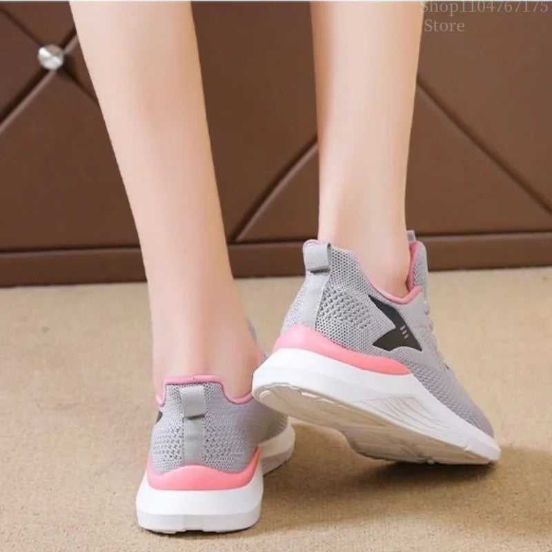 Women’s Spring & Autumn Sneakers – Breathable, Soft Sole, Comfortable & Anti-Slip