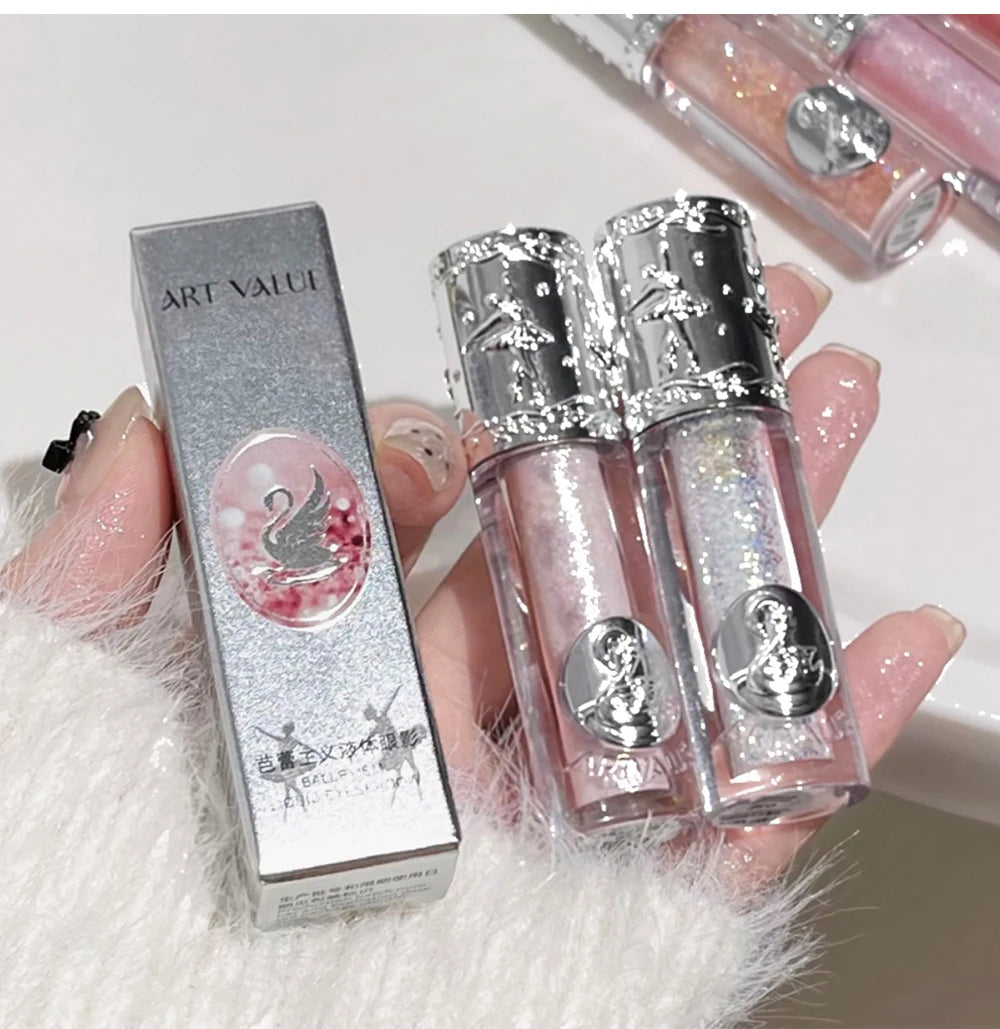 Balletism Liquid Eyeshadow – Fine Shimmer Highlighter for Delicate, Influencer-Ready Eye Looks