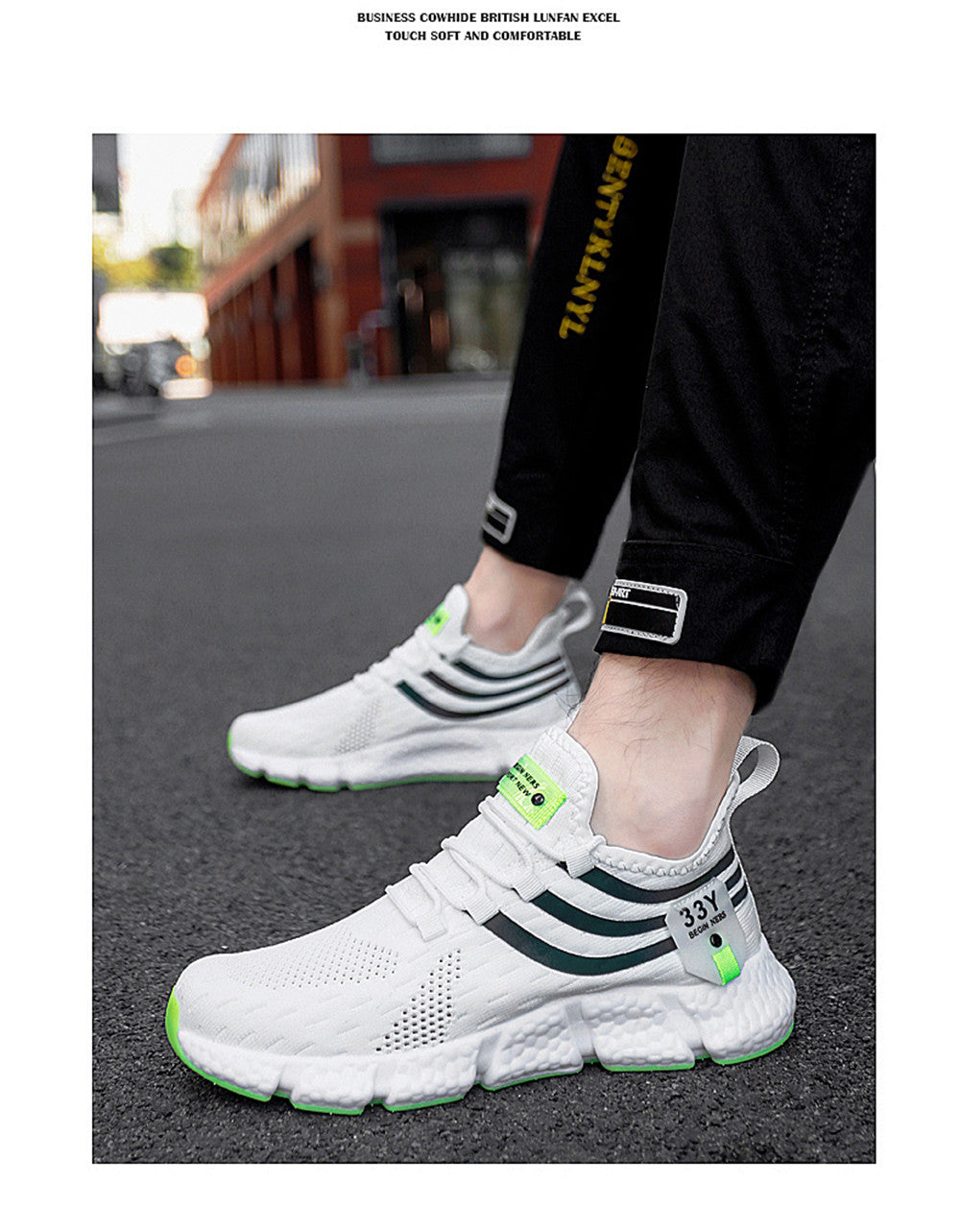 Unisex Breathable Sneakers – Lightweight, Fashionable & Comfortable Running Shoes