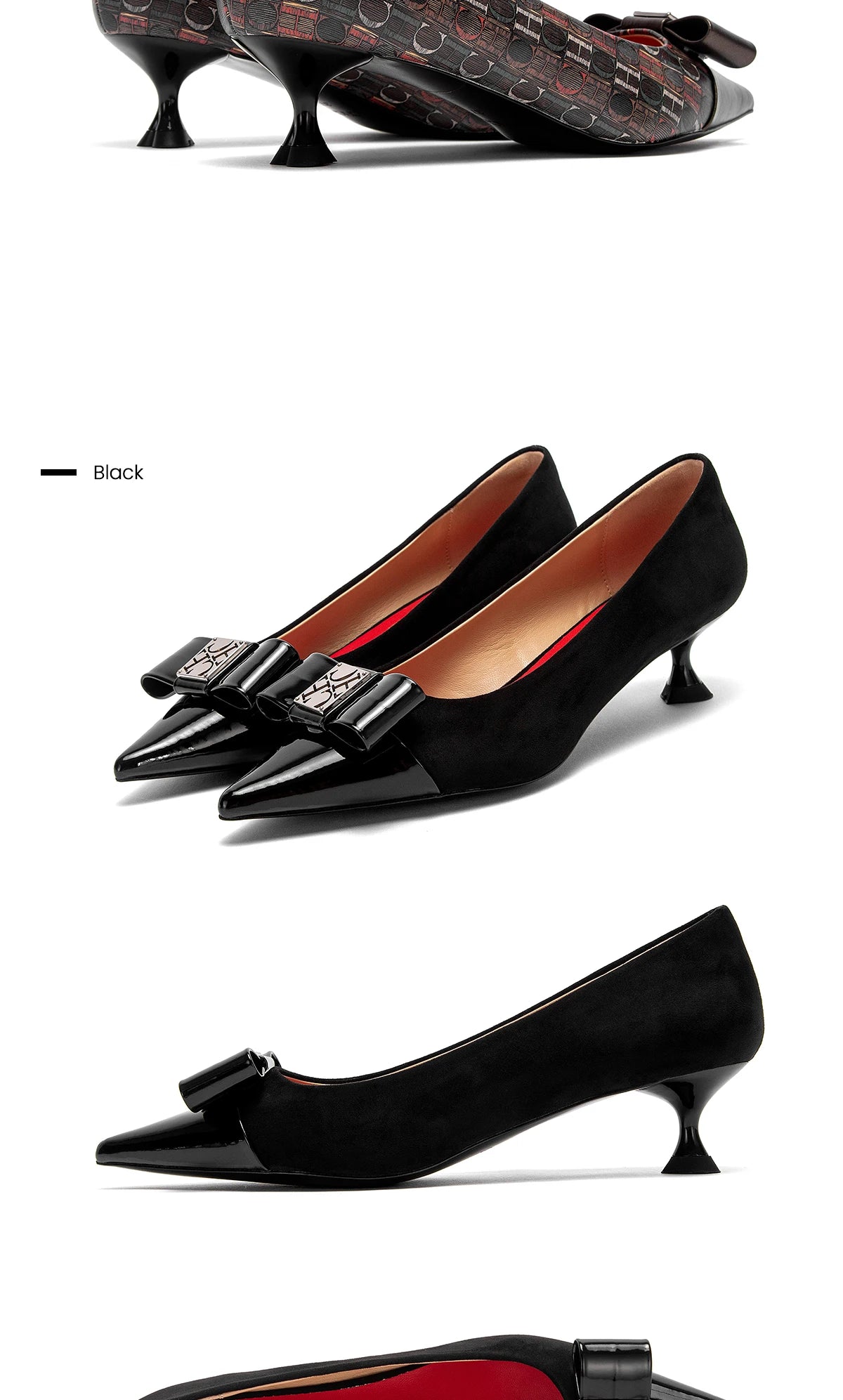 RBB Women’s 5cm Winter Velvet High Heels – Business & Dinner Shoes, Black