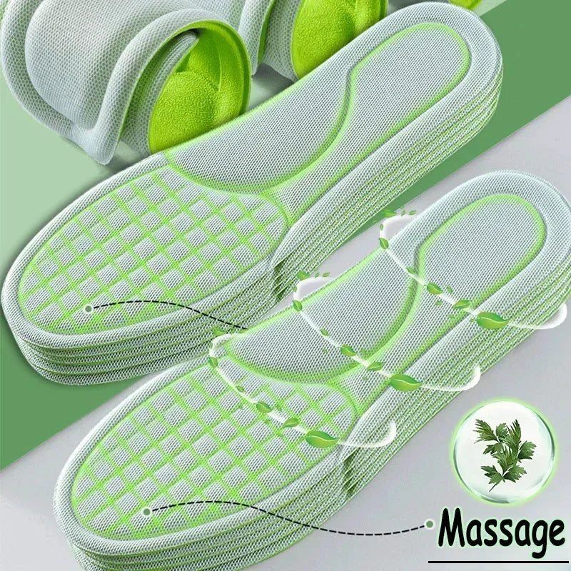 RBB Unisex Orthopedic Memory Foam Insoles – Deodorizing, Antibacterial, Sweat-Absorbing Shoe Inserts