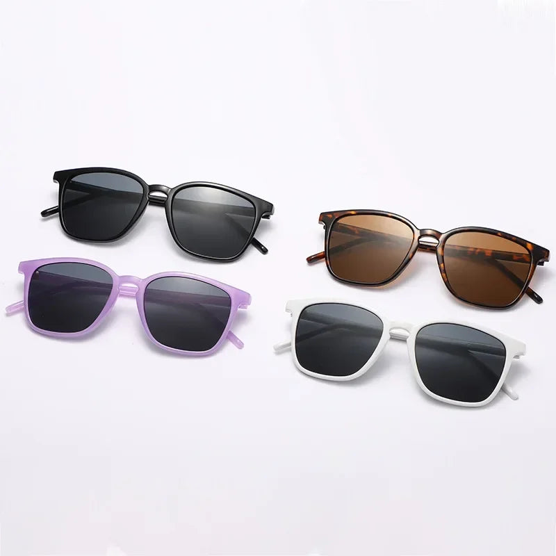 RBB 2024 Vintage Square Polarized Sunglasses – Luxury UV400 for Men & Women