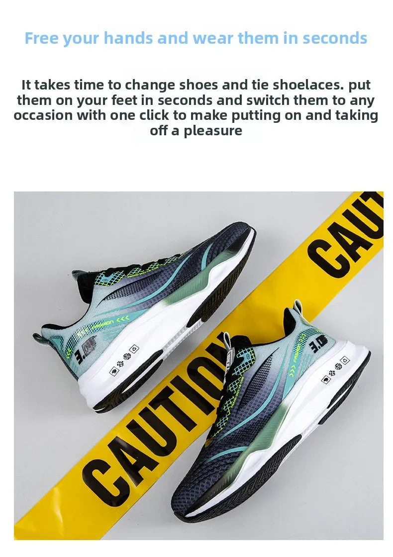 Men's Lightweight Running Shoes – Quick-Dry, Shock-Absorbing Marathon Sneakers (2025)