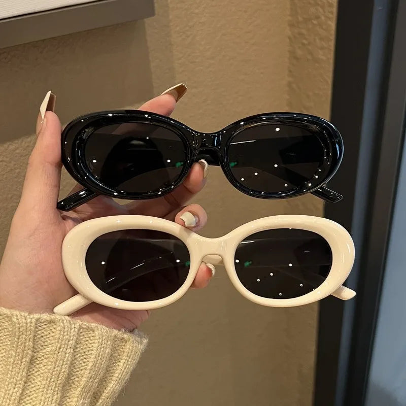 RBB Y2K Style Square Cat Eye Sunglasses – Retro Fashion Eyewear for Men & Women