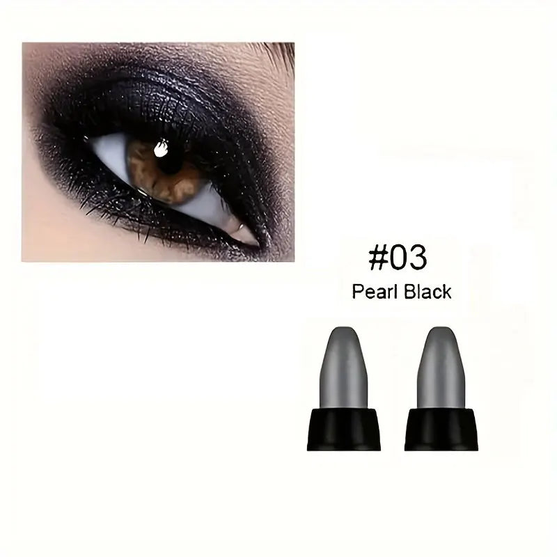 16-Color Pearlescent Glitter Eyeliner – Waterproof, Long-Lasting & Smudge-Proof