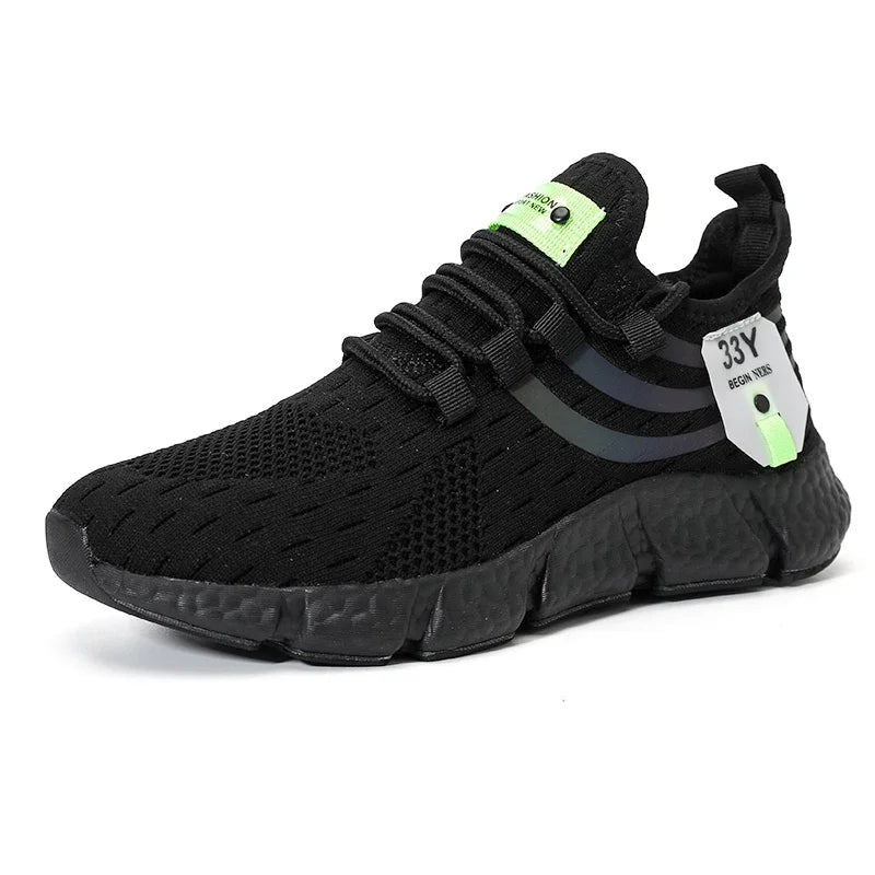 Men’s Summer Mesh Running Sneakers | Breathable, Lightweight, Casual Sport Shoes