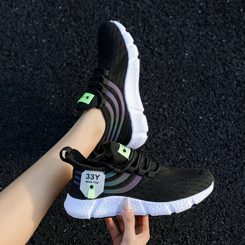 Men’s Summer Mesh Running Sneakers | Breathable, Lightweight, Casual Sport Shoes