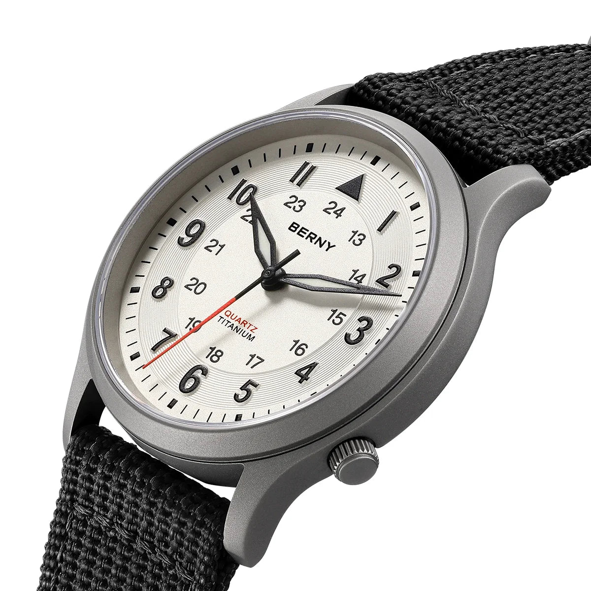RBB Titanium Field Watch – Quartz, Sapphire, BGW9 Lume, 5ATM