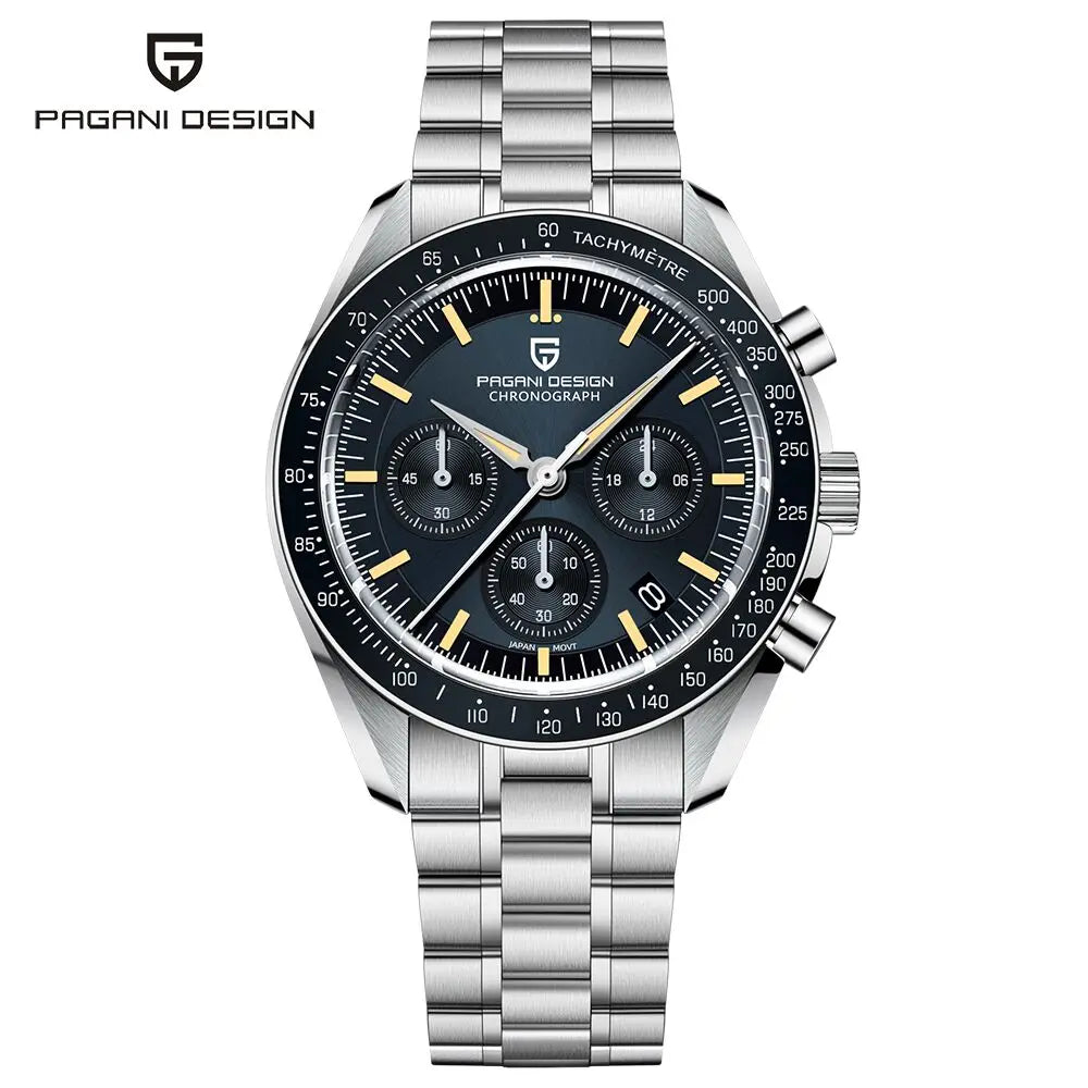 RBB DESIGN Moon Men's Luxury Quartz Watch – 2025 Gold Edition