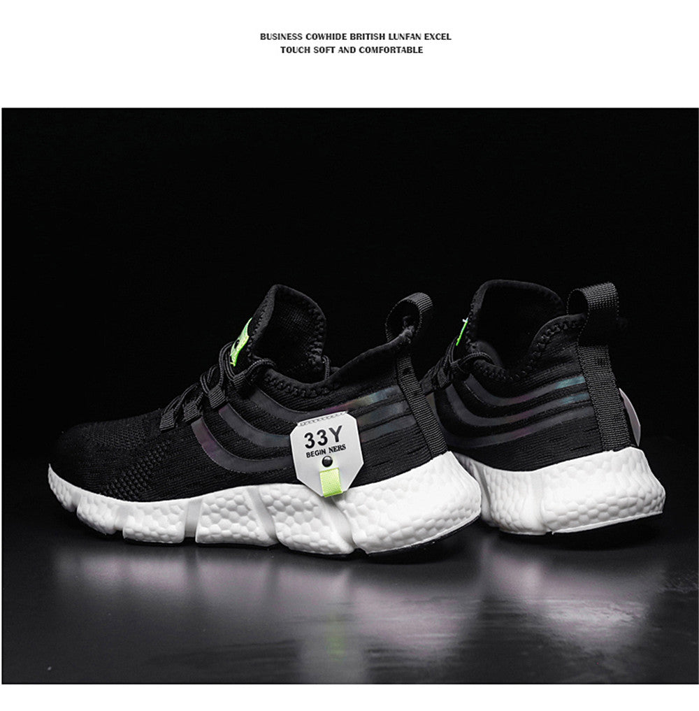 Unisex Breathable Sneakers – Lightweight, Fashionable & Comfortable Running Shoes