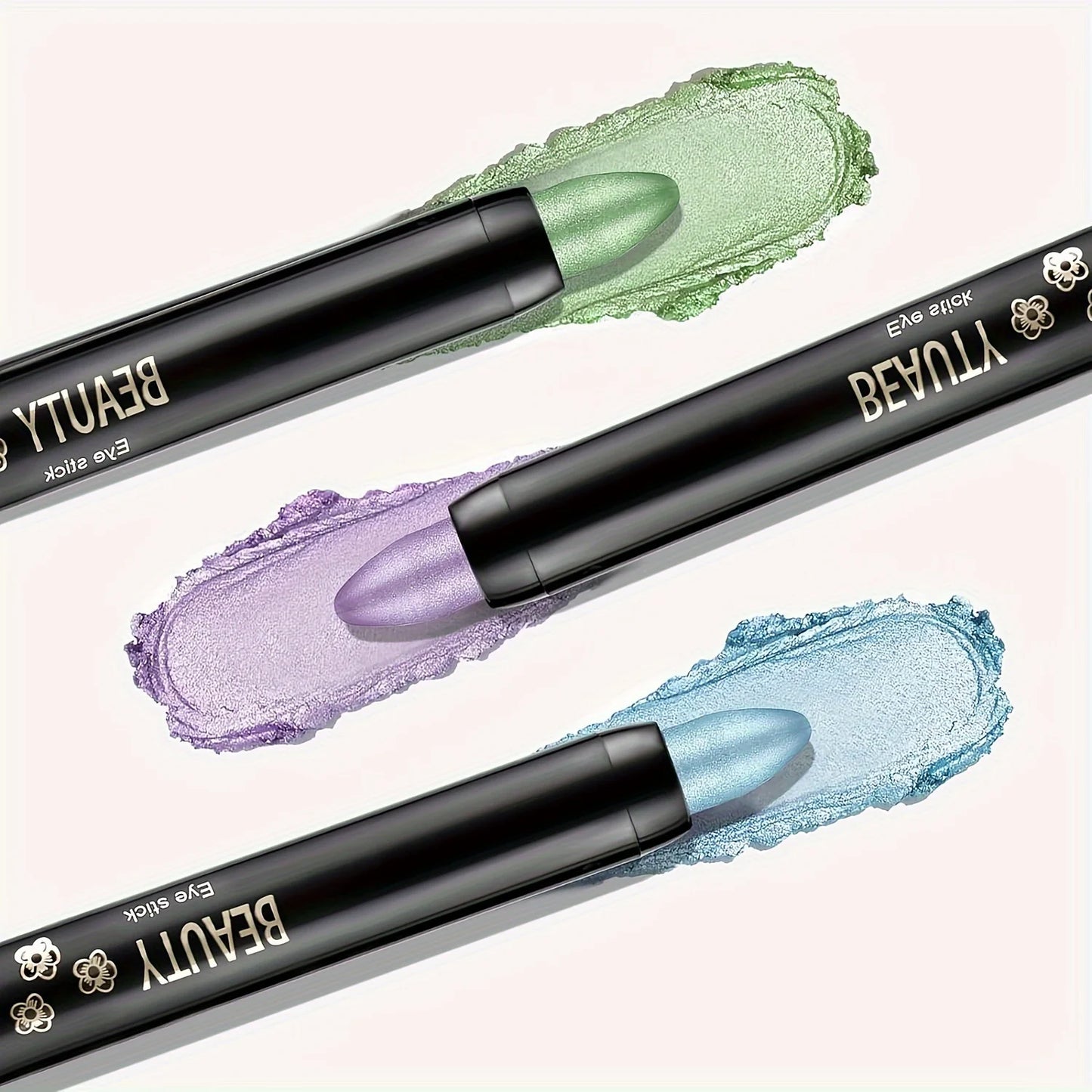 16-Color Pearlescent Glitter Eyeliner – Waterproof, Long-Lasting & Smudge-Proof