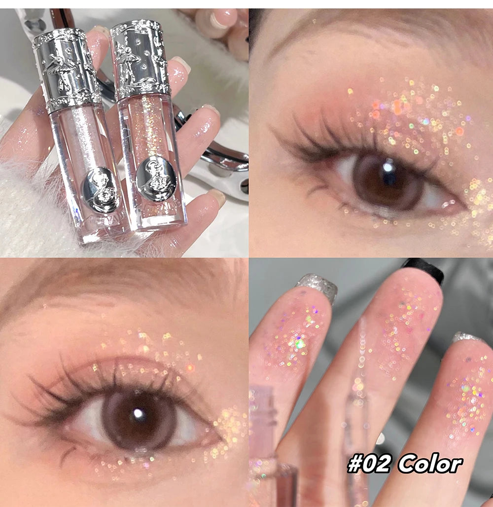 Balletism Liquid Eyeshadow – Fine Shimmer Highlighter for Delicate, Influencer-Ready Eye Looks