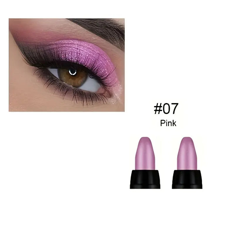 16-Color Pearlescent Glitter Eyeliner – Waterproof, Long-Lasting & Smudge-Proof